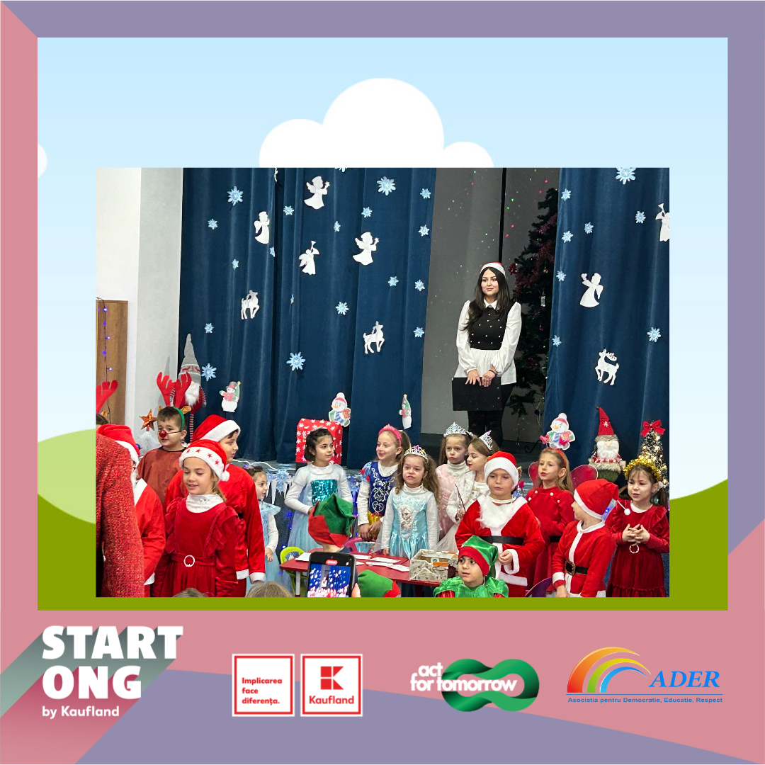 COMUNICAT DE PRESĂ Asociaţia pentru Democraţie Educaţie Respect a implementat în perioada 07 – 22 Decembrie 2023 proiectul “Dăruieşte de sărbători”. Scopul proiectului a vizat promovarea tradiţiilor de iarnă şi...