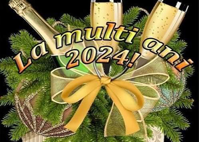 Un an nou cu împliniri şi sănătate tuturor cititorilor noştri! La mulţi ani!