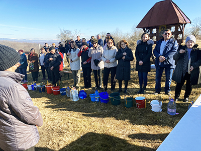 Prima zi din luna februarie a fost una de sărbătoare pentru localnicii din Ciuperceni. Praznicul de Sfântul Trifon, păstrat în multe sate din Gorj, a fost unul cu totul aparte...
