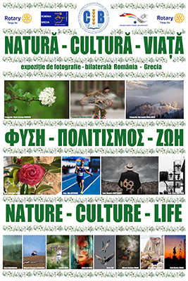 Expoziţie bilaterală, itineranta de fotografie ICC România – Grecia „Natură, Cultură şi Viaţă” – o expoziţie ca o respiraţie comună între om şi lume – Motto: Să împărtăşim valori şi...