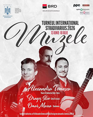 Turneul Internaţional Stradivarius poposeşte la finalul acestei luni în două locaţii din Gorj, ambele având legătură cu Constantin Brâncuşi. Prima dintre ele este la Târgu Jiu, pe 27 iunie, iar...